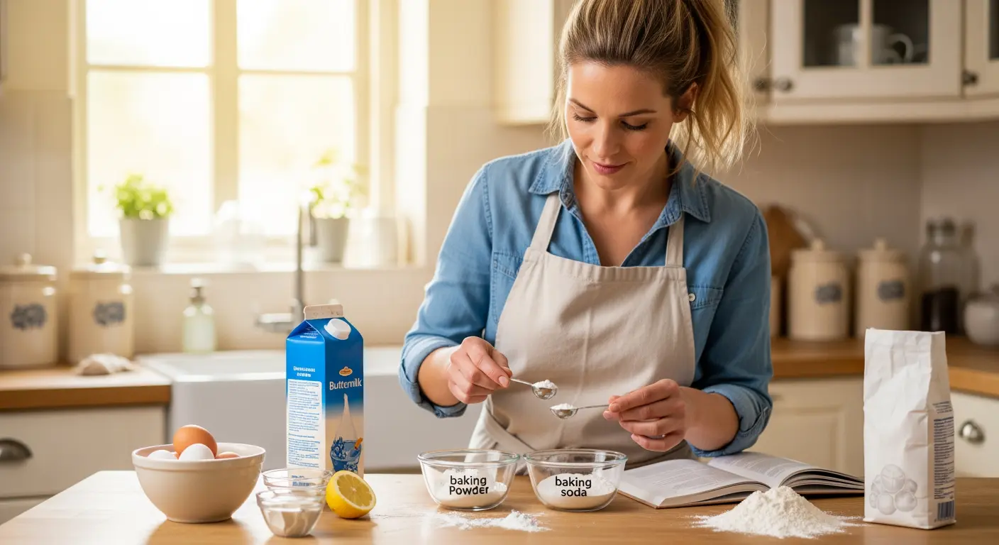 Kann ich Backpulver durch Natron ersetzen oder wird der Kuchen dann anders?